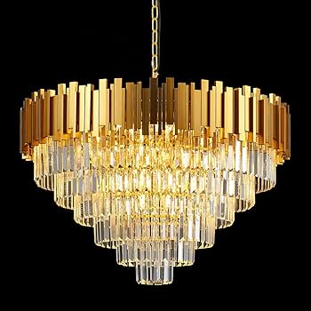 ペプシカーMAIDinFRANCE TOCHIC Capiz Shell Chandelier, 6-Light Chandeliers for